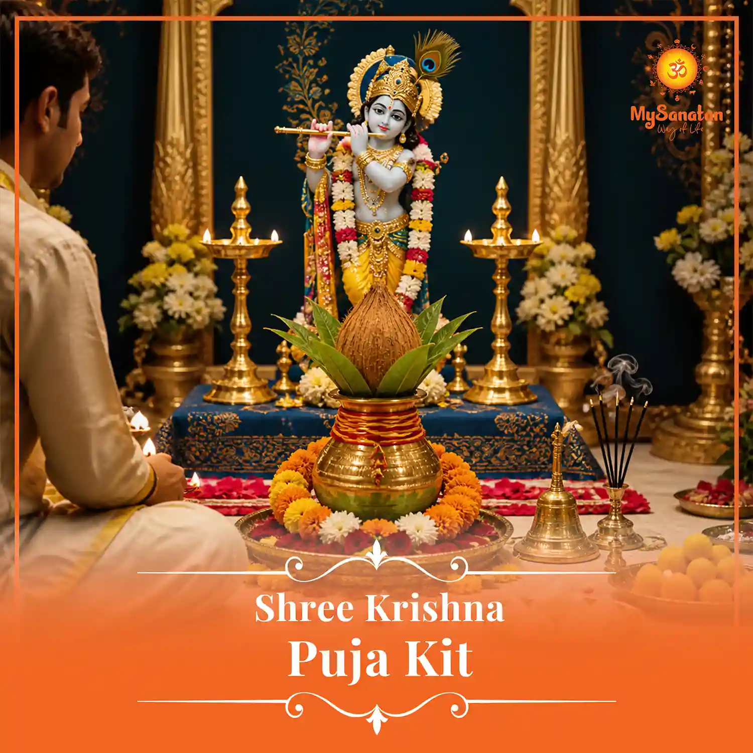 Shri Krishna Puja Kit
